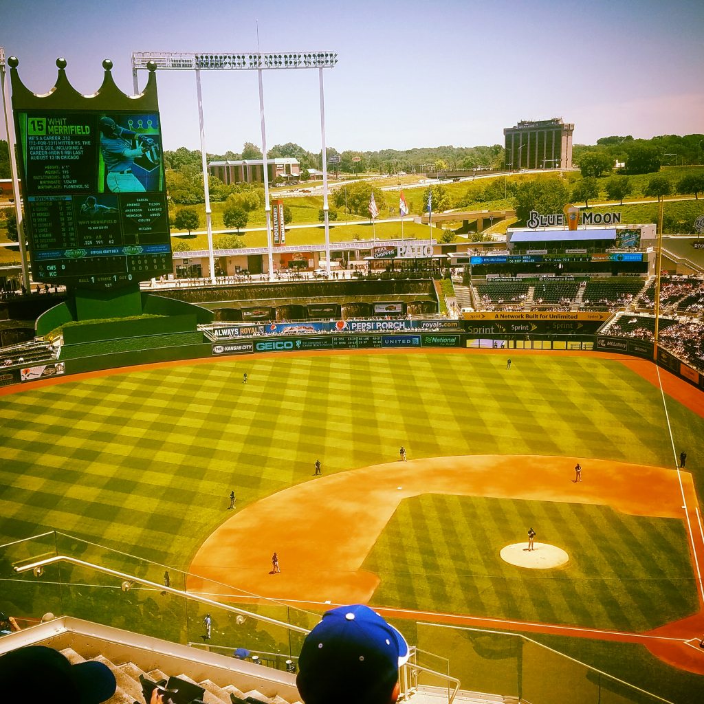 Kauffman Stadium for Royals game