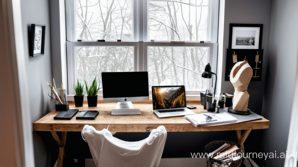 quiet home office to foster ideas for your writing niche